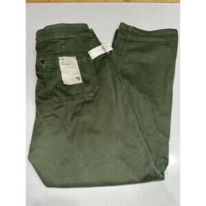 Anthropologie Pilcro NWT The Wanderer Pants Moss Green 31 MSRP $128